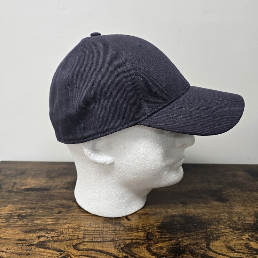 Merrell Mens Size Medium/Large M/L Hat Cap A-Flex Cotton Spandex Dark Blue Logo View 2